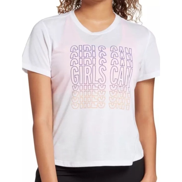 Brooks Brand NWT Empower HER Distance Graphic T-Shirt - Picture 1 of 9